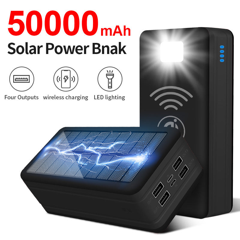 Alimentation de recharge sans fil portable de grande capacité