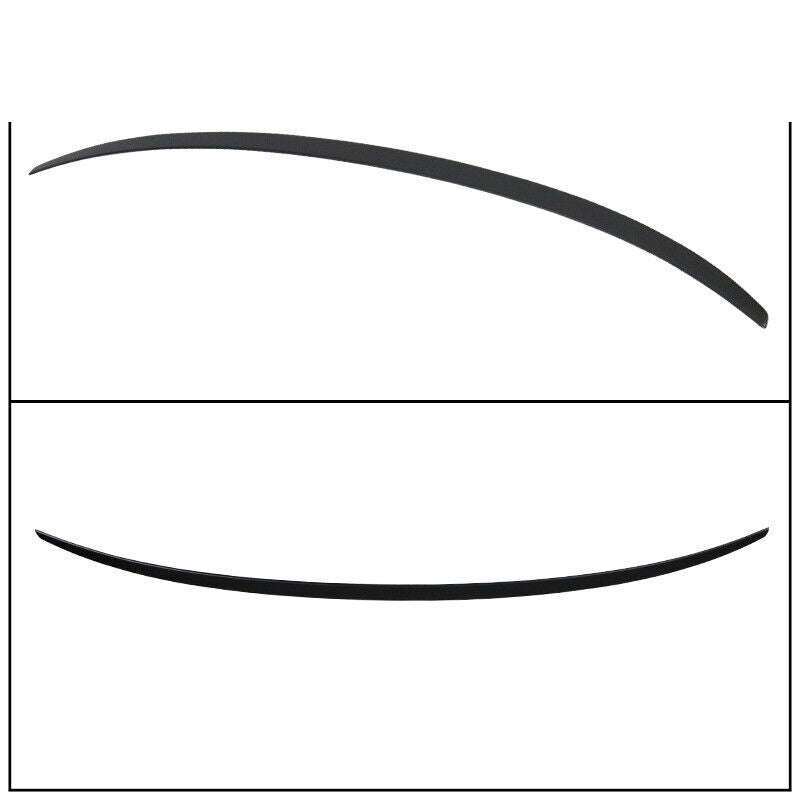 G20 Sedan 4-Door OE Style ABS Arrière Trunk Spoiler mat noir