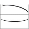 G20 Sedan 4-Door OE Style ABS Arrière Trunk Spoiler mat noir