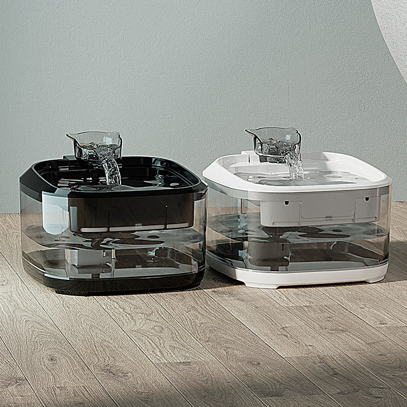 Fontaine d'eau pour animaux de compagnie avec une grande capacité