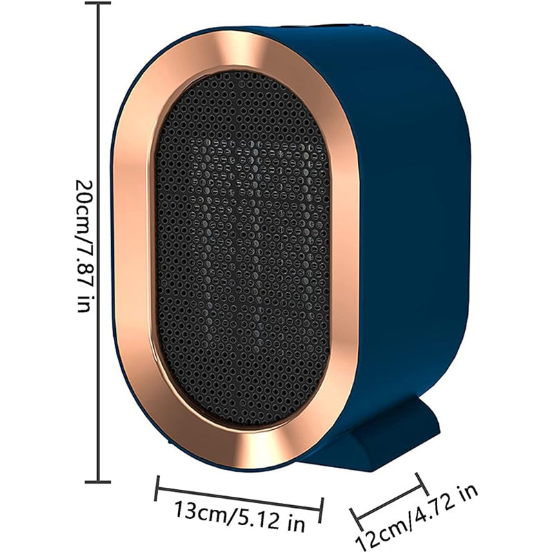 1200W Mini prise en céramique portable ventilateur de chauffage