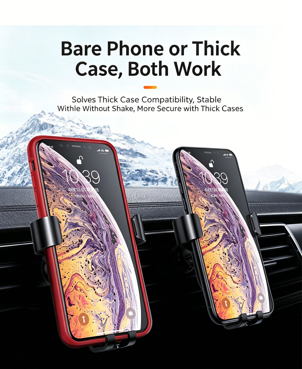 Gravity Car Phone Mount