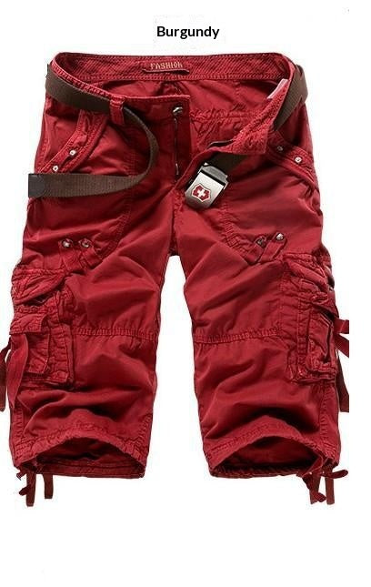 Shorts d'utilité occasionnels pour hommes