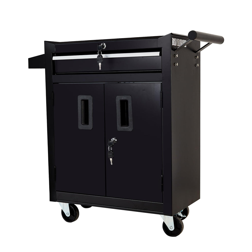 Uniquement pour la livraison sur waybill Cabinet à double porte avec un tiroir Panier d'outils TT201BK