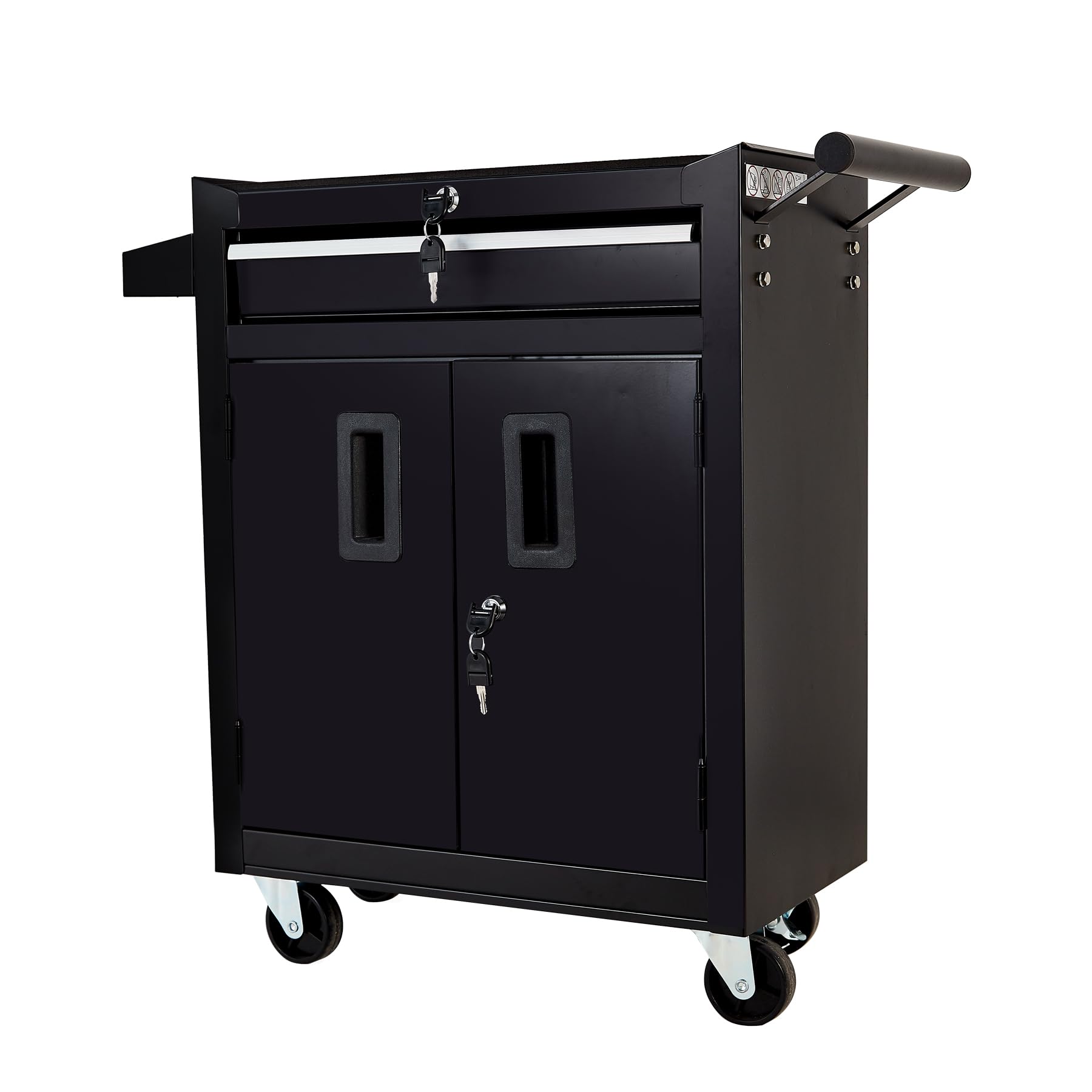 Uniquement pour la livraison sur waybill Cabinet à double porte avec un tiroir Panier d'outils TT201BK