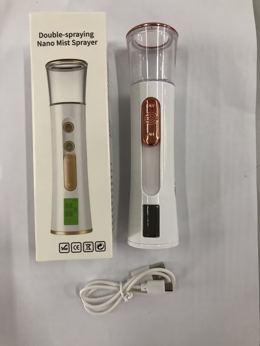 Vaporisateur à froid Hydratant visage Négatif Ion Humidificateur