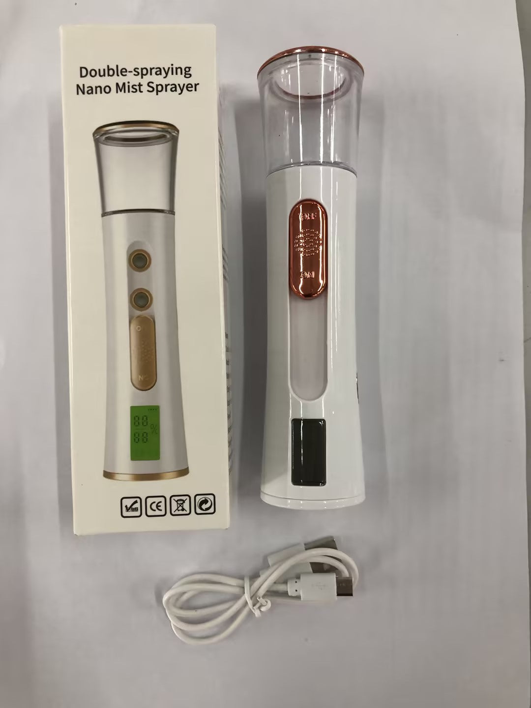 Vaporisateur à froid Hydratant visage Négatif Ion Humidificateur