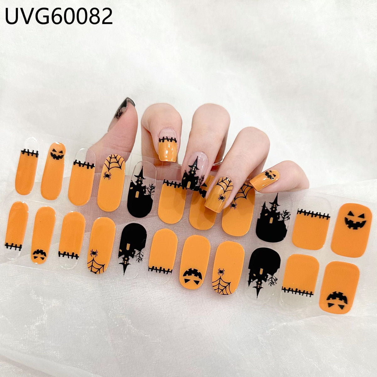 Sticker à ongles de gel UV Semi-cuisiné à ongles UV