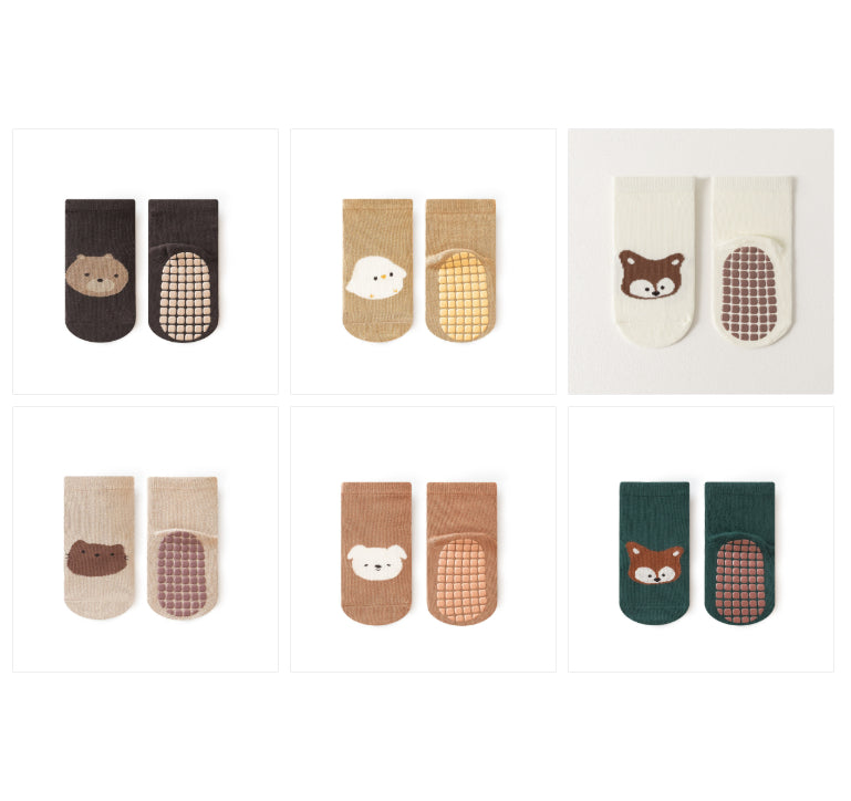 Bébé Chambre antidérapante Chaussettes en coton