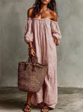 Robe élégante à rayures d'été pour les femmes