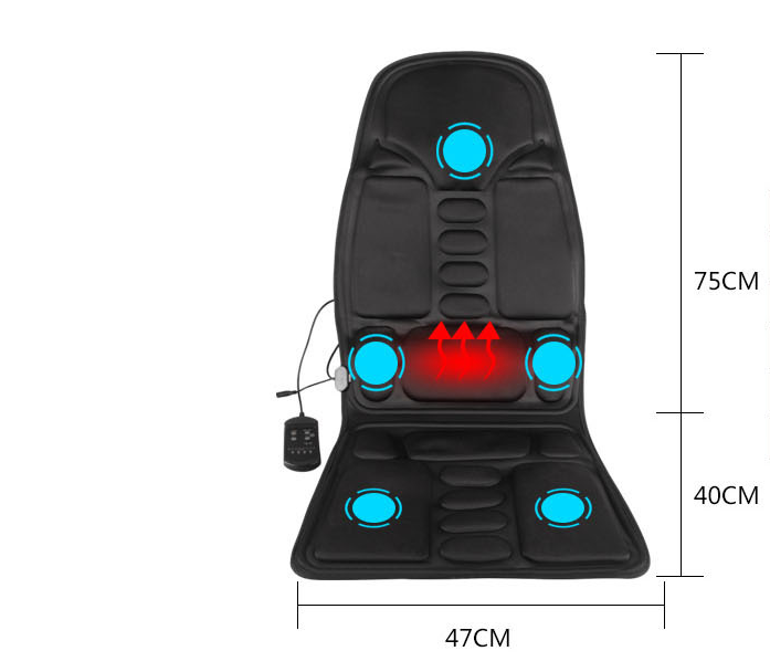 Chaise de massage de voiture coussin de voiture à double usage