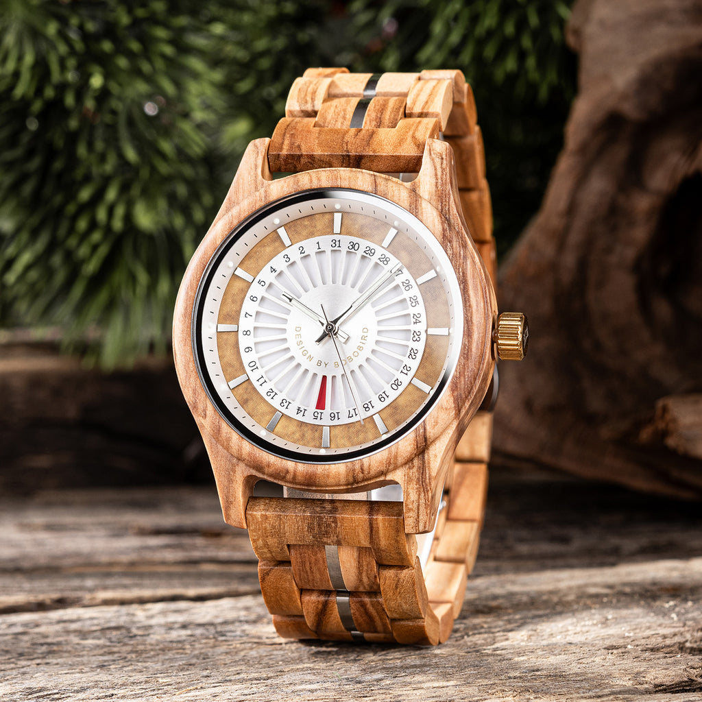 Montre homme en bois