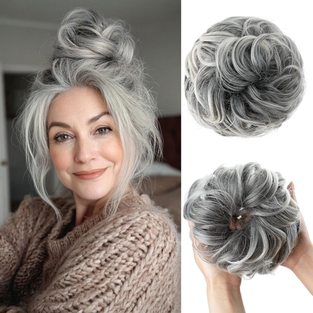 Haute température Cheveux de soie Tie femmes Bun élastique bande de cheveux