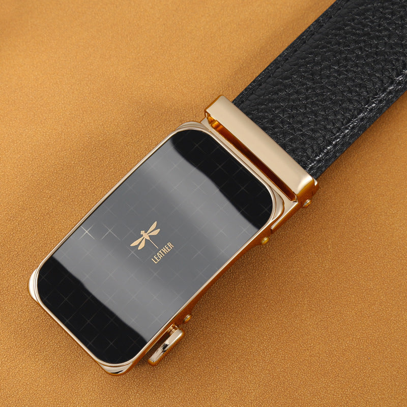 Men's Casual Business Split Leather Belt