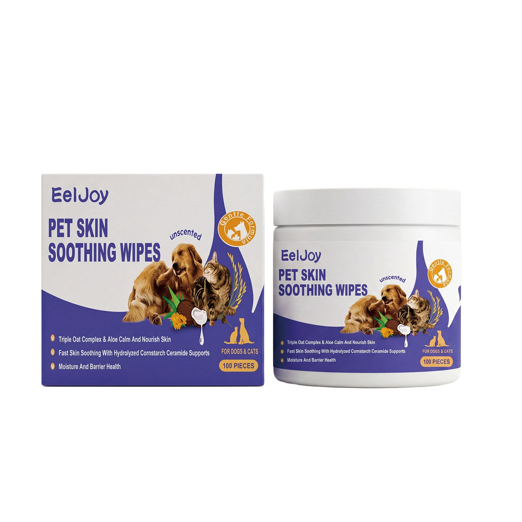 Wipes apaisantes pour peau de chien