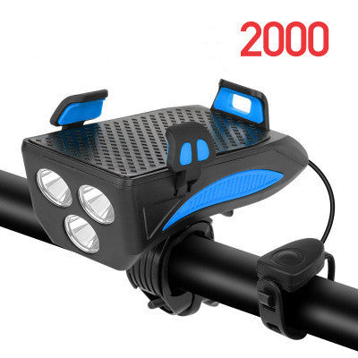 Porte-Téléphone Mobile Strong Light Lampe de poche Road Cycling Accessoires