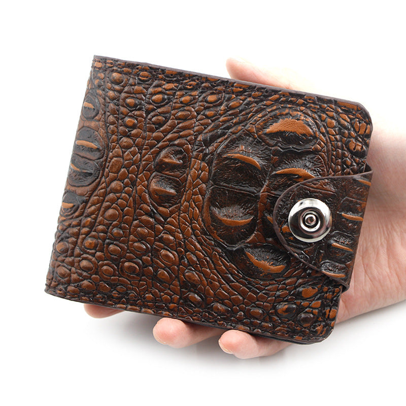 Mode homme Grande capacité Portefeuille multifonctionnel