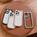 Acrylique haute version Cat oreilles téléphone Case