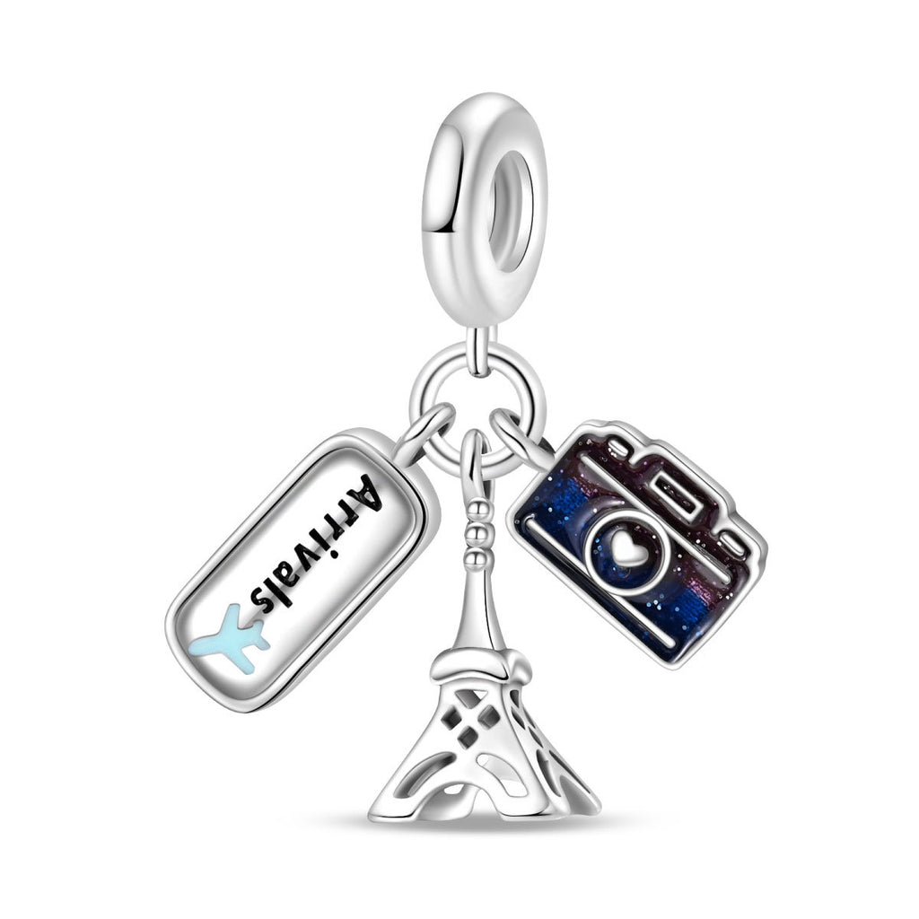 World Travel Series Collier pendentif bricolage et accessoires bracelet