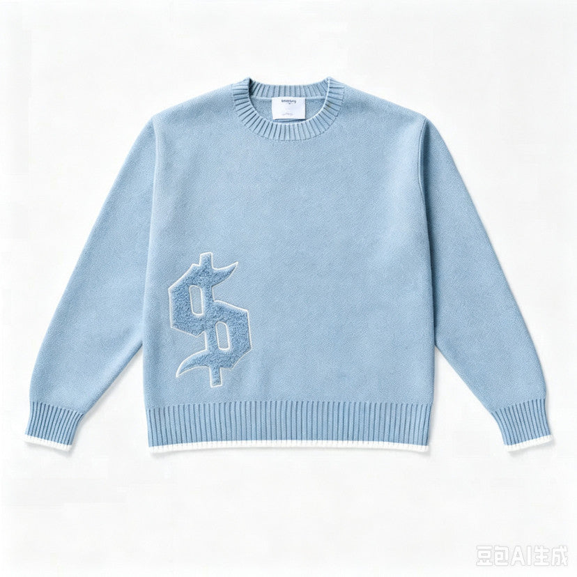 European and American Retro Street Casual Loose Long-sleeved Top Automne et hiver chaud Pu