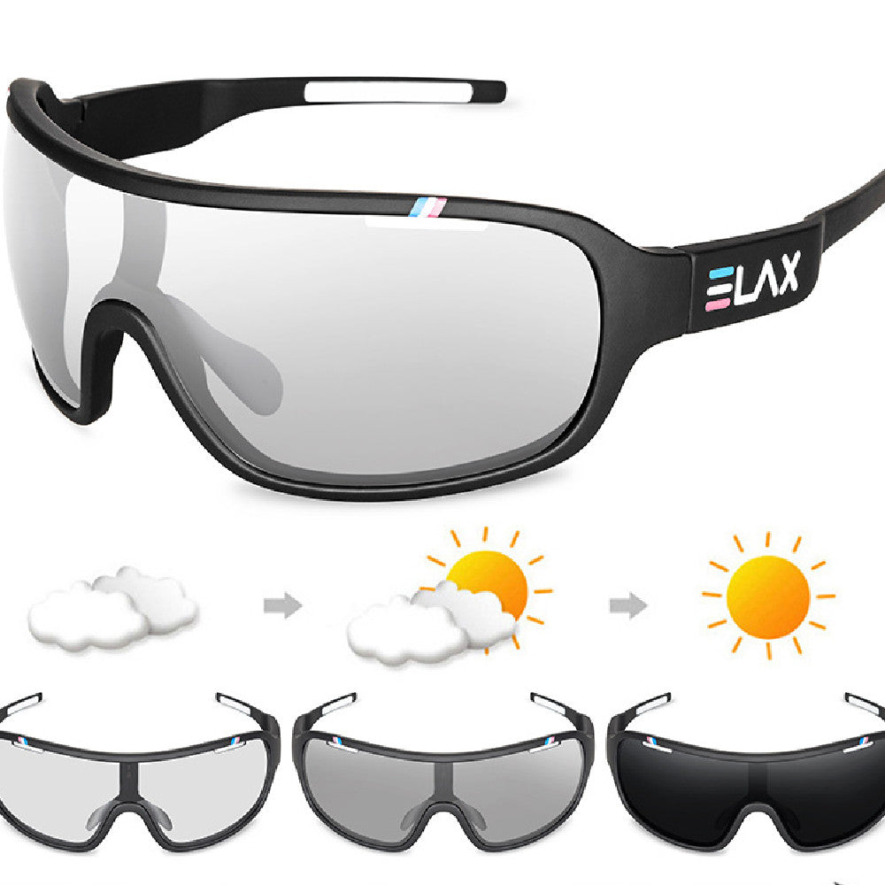 Cyclisme sportif Verres polarisés changeants de couleur
