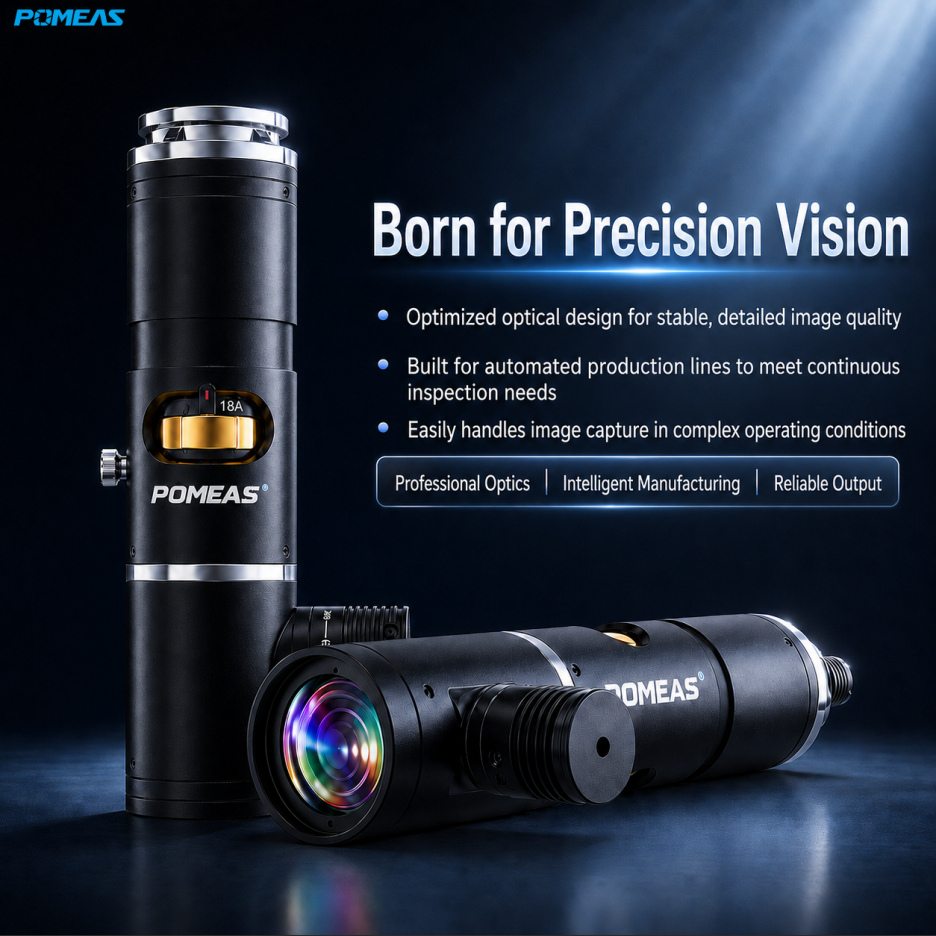 4K Grand objectif de vision de la machine FOV 1 pouce C-Mount Objectif de zoom industriel