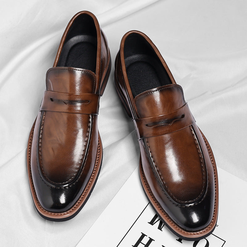 Oxford Leather Hommes Pointed-toe Robe Chaussures d'affaires