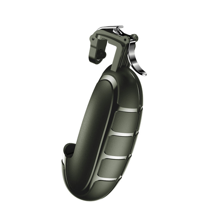 Grenade mangeant le poulet bouton huile-absorption poignée