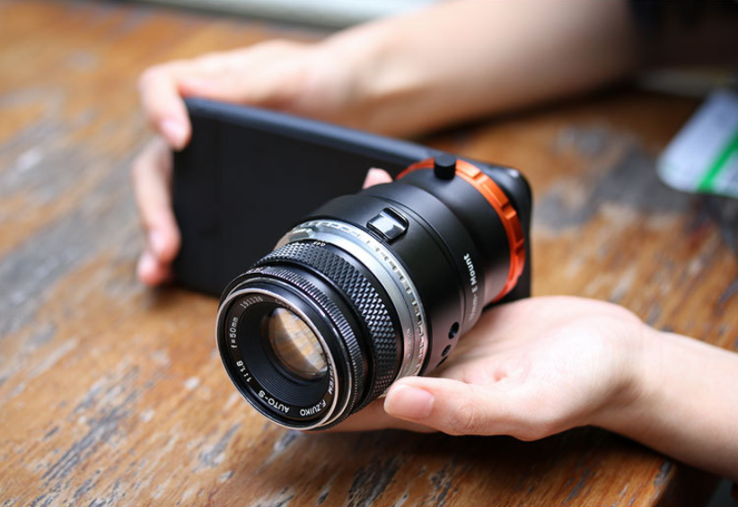 DOF Téléphone portable Objectif externe de caméra SLR