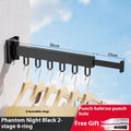 Suspension murale sans punch Petit pli fixe en alliage d'aluminium Airer
