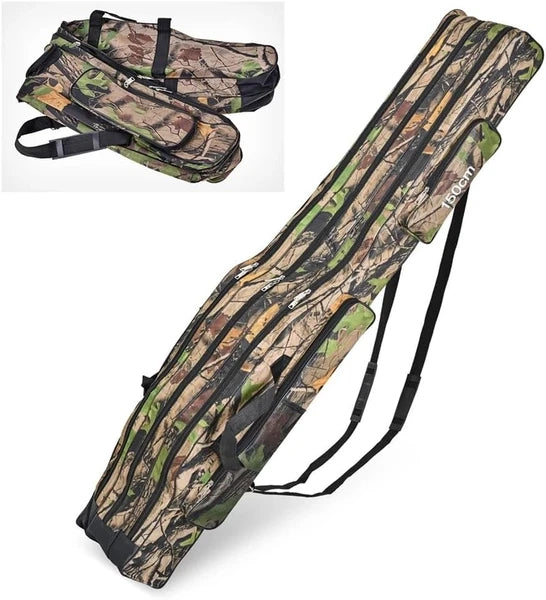 Sac de pêche Rod Sac de pêche avec 3 compartiments Sacs de pêche Rod Portable