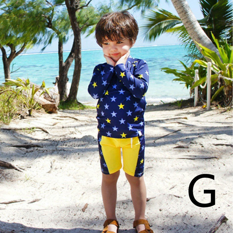 Maillot de bain pour enfants Garçons Split Garçon Maillot de bain à séchage rapide