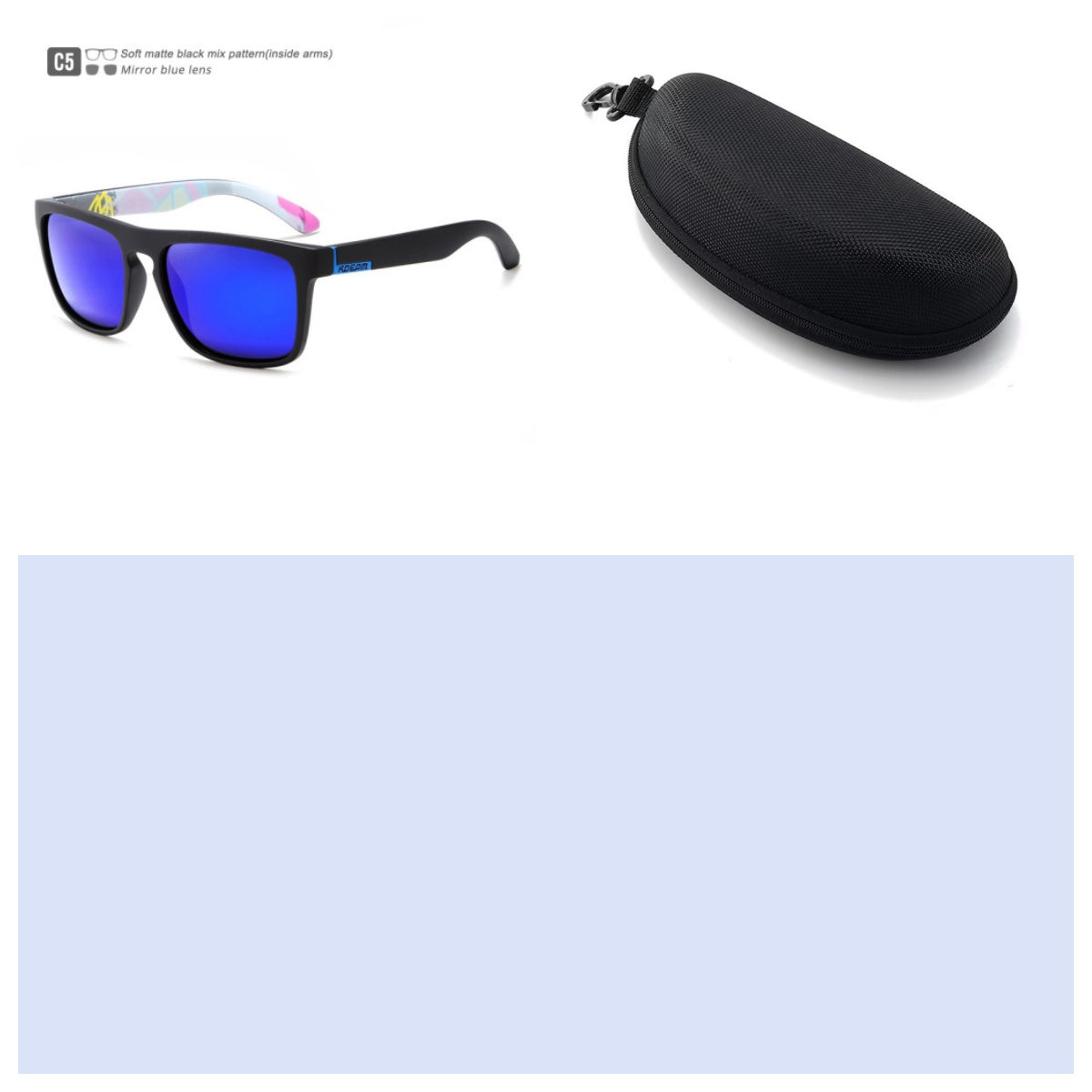 Boite Lunettes de soleil de conduite colorées Lunettes de soleil de sport polarisé pour hommes