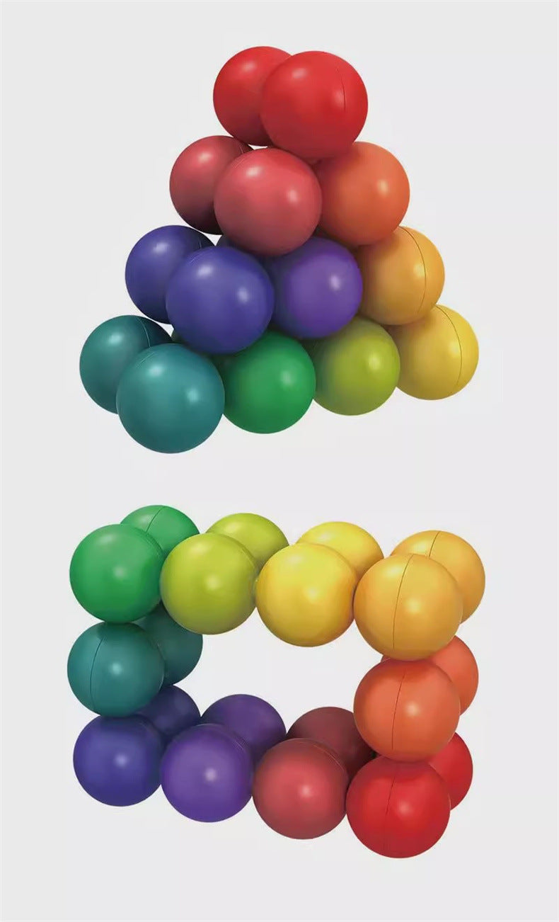 Jouet 3D Stéréoscopique Rubik's Cube Ball anti-stress
