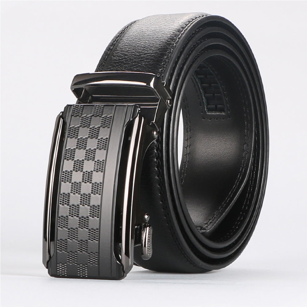 Ceinture automatique de cowhide pour hommes