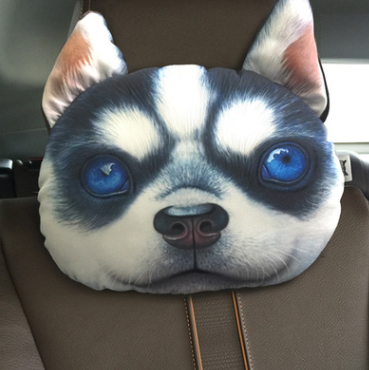 Amoureux de chat - Oreiller tête de voiture Cat