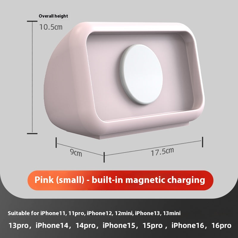 Support de téléphone mobile sans fil magnétique applicable Base de charge de bureau