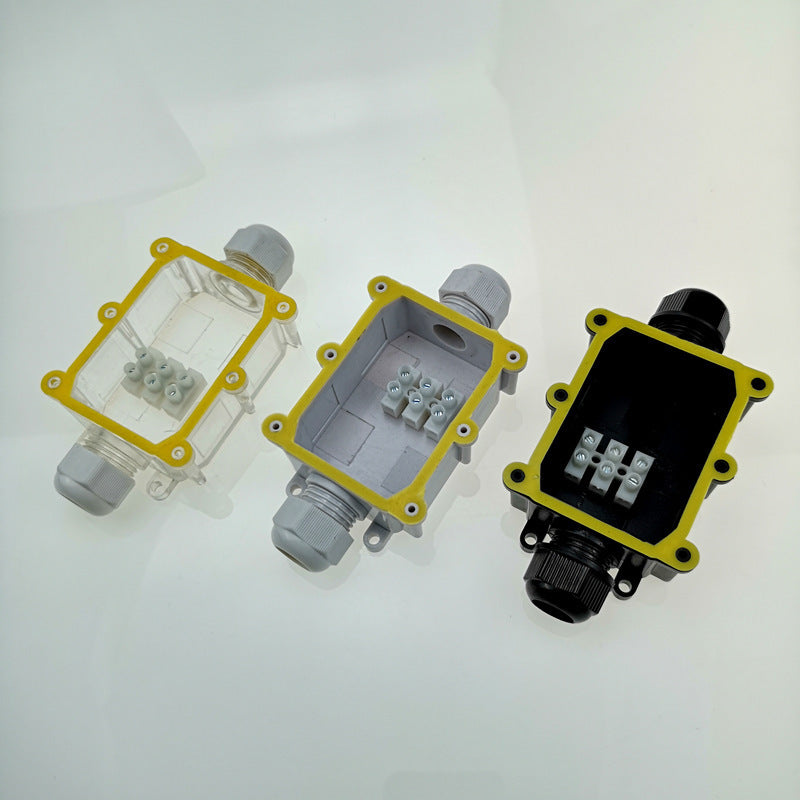 IP68 Waterproof Câble extérieur à six voies One in five Out Fontaine Light Junction Box