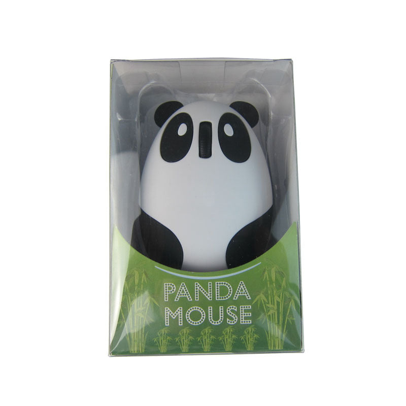 Silent souris optique 2.4G sans fil charge panda souris dessin animé animal mignon souris