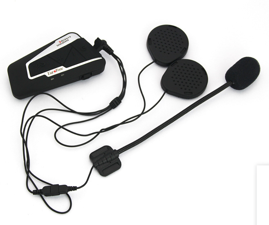 HEROBIKER 1200M Bluetooth Interphone Moto casque Interphone casque étanche sans fil Blueto
