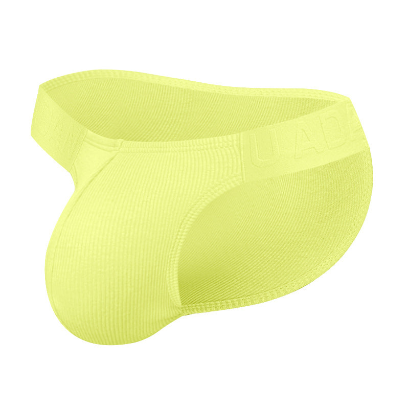 Slips de sport en couleur solide, de taille basse et de haute coupe