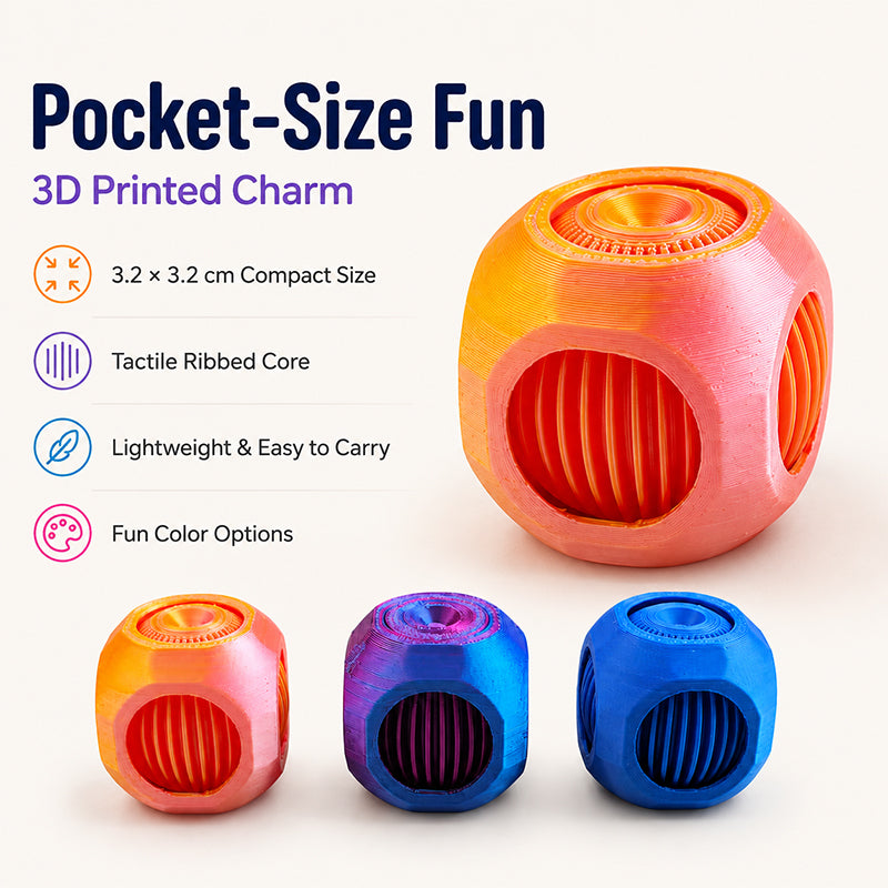 Charm 3D imprimé Rotation Décor