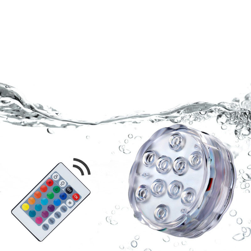 LED télécommande plongée lumière de bougie imperméable