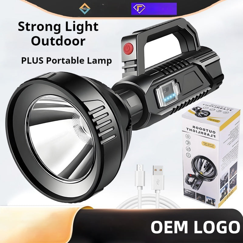Lampe de poche USB portative rechargeable ultra-bright