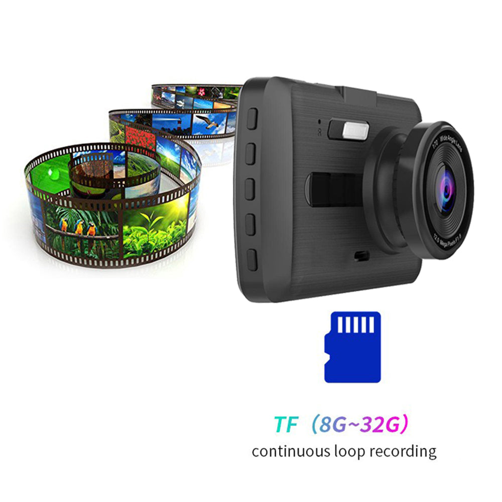 Enregistreur à double objectif 1080P