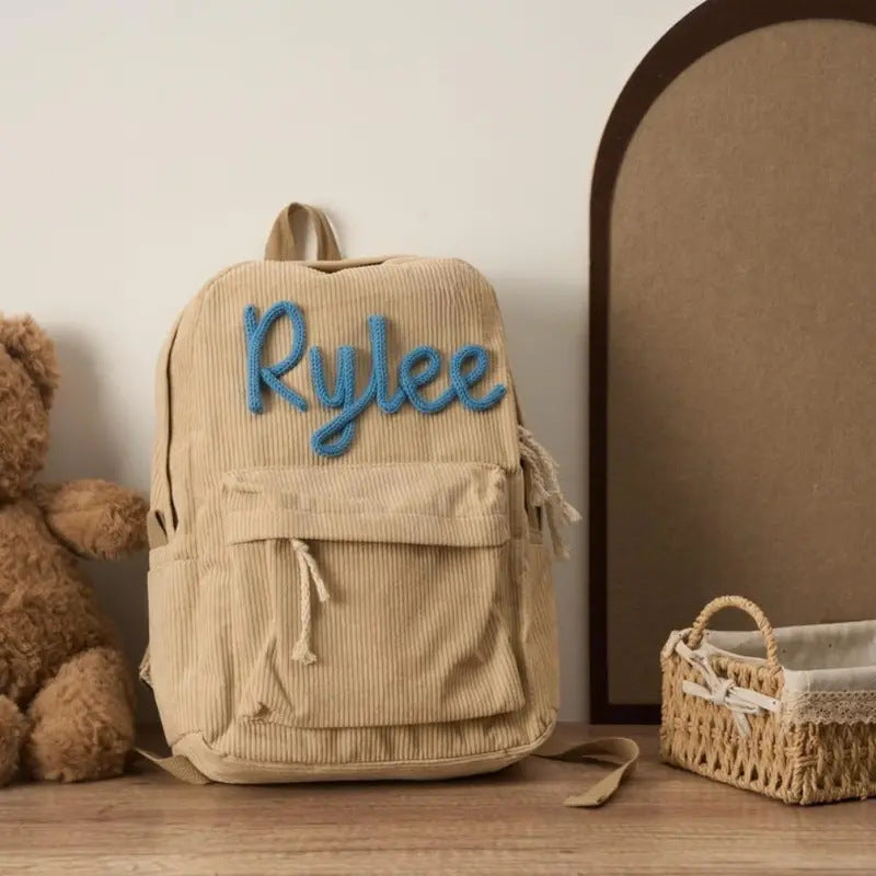 Sac d'école pour enfants fait main