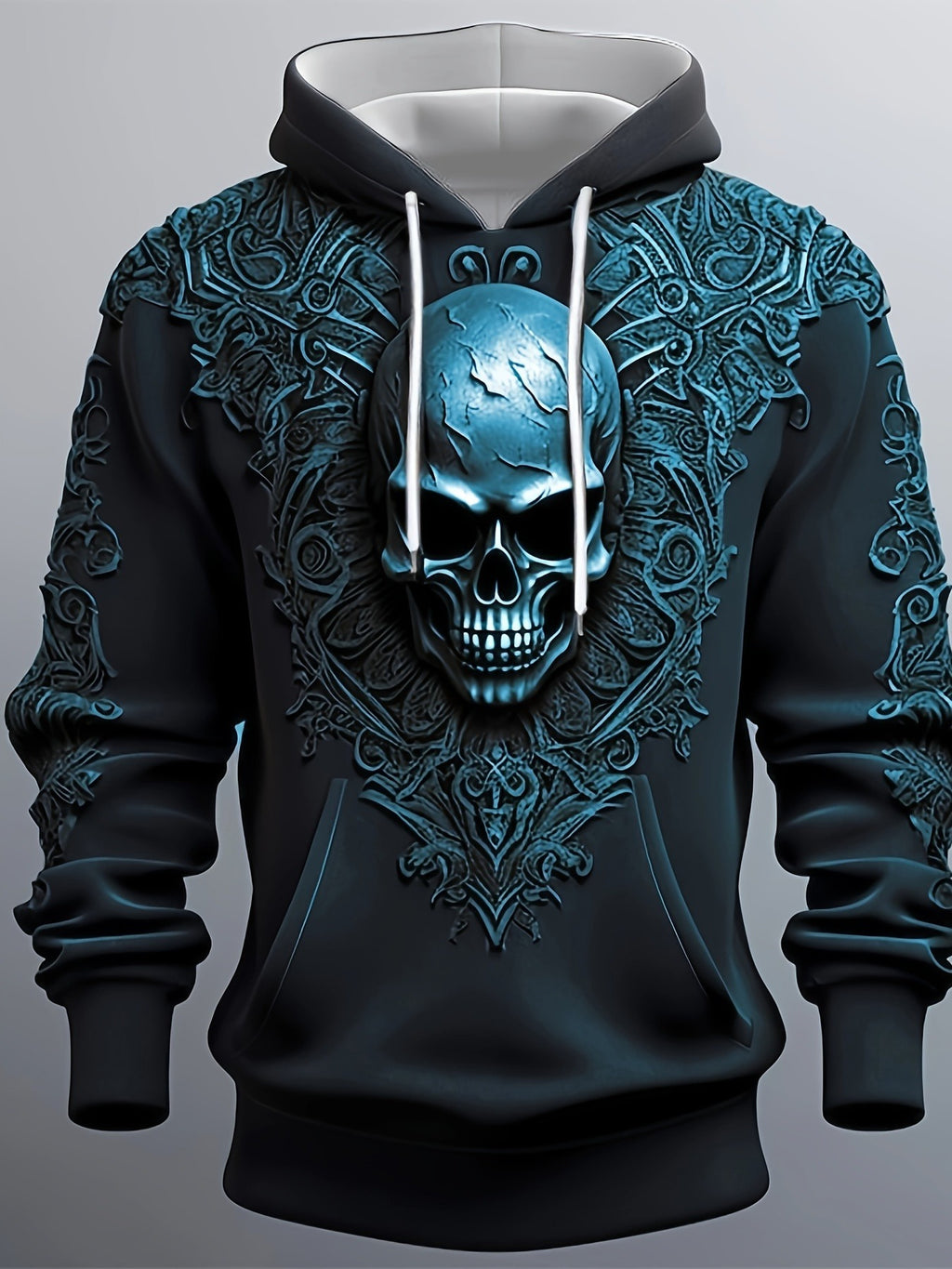 Halloween Mode Hommes Crâne Hoodie