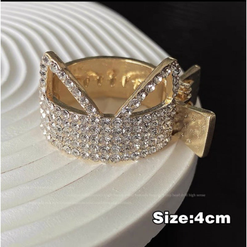 Strass anti-marquage fixe Gadget retour tête petit cheveux