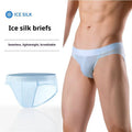 Sous-vêtements en soie de glace pour hommes d'été