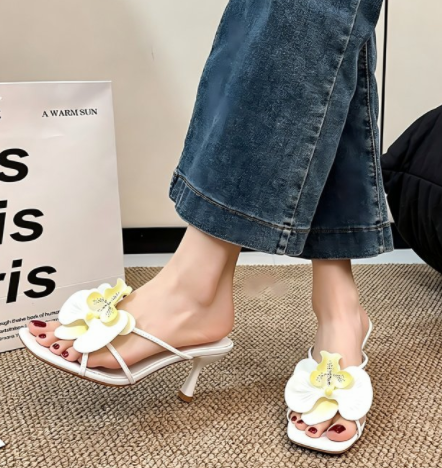 Sandales à diapositives pour vacances en bohème